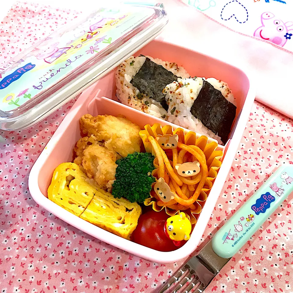 Snapdishの料理写真:初めてのお弁当|megさん