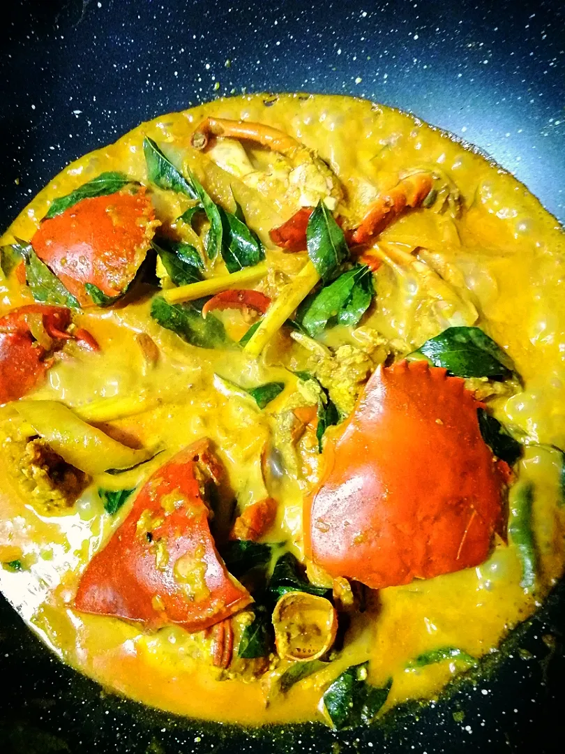 yellow curry crab|ivyivyさん