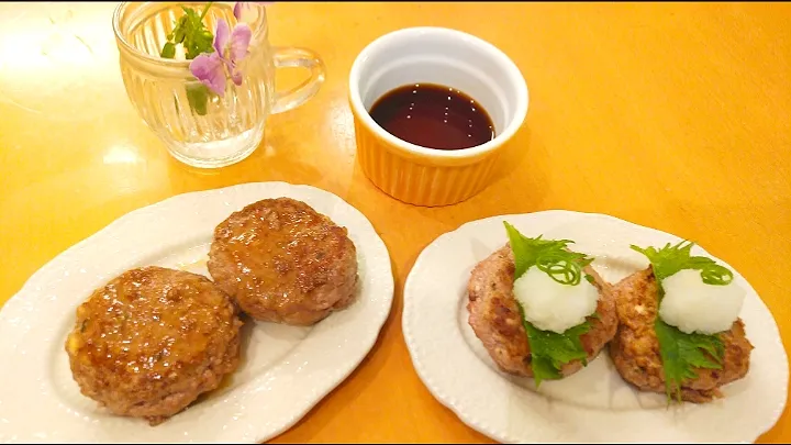 Snapdishの料理写真:💕お豆腐入りフワフワつくね♡大根おろし&甘味噌ダレで💕|yuiママさん