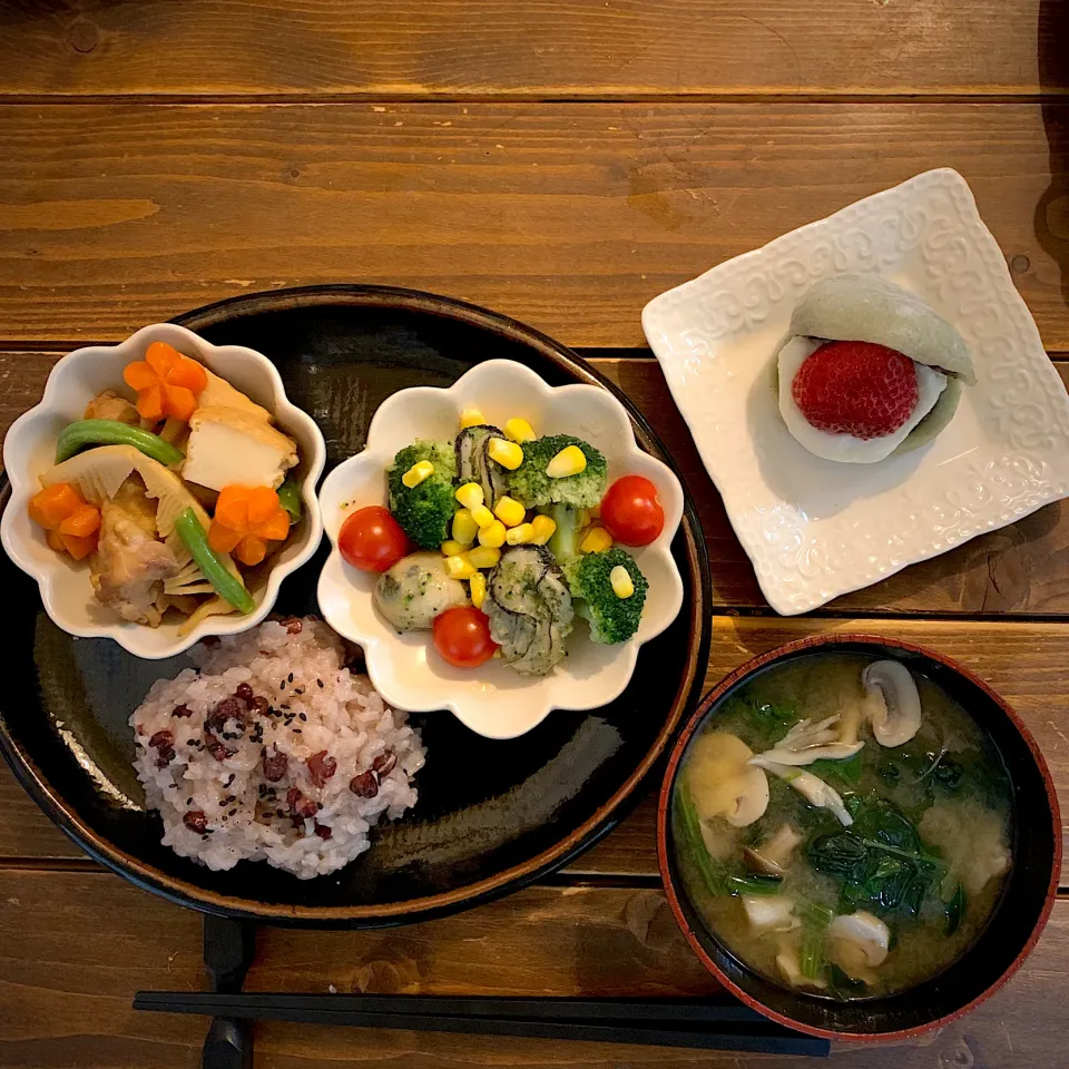 お赤飯プレート💕|ともさん