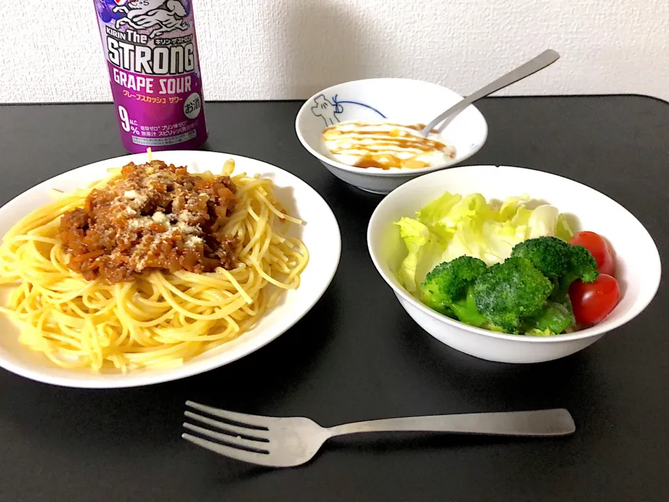 Snapdishの料理写真:一人暮らしご飯🍚|ゆかっち♬さん