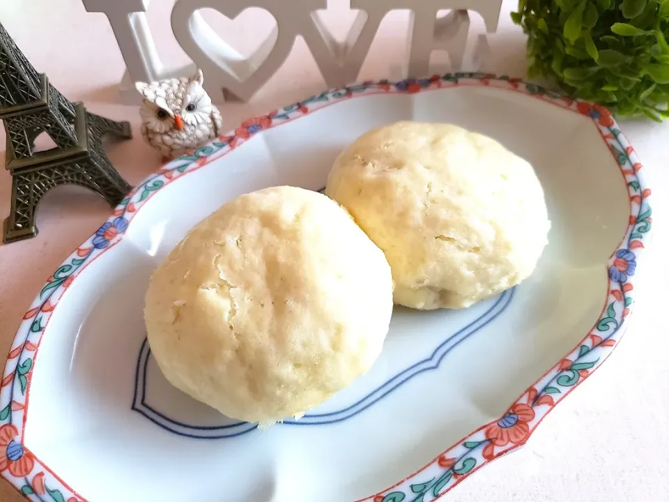 ♡まねっこdeHMで包んだ肉まん♡蒸し器要らず♡|ずんこたんさん