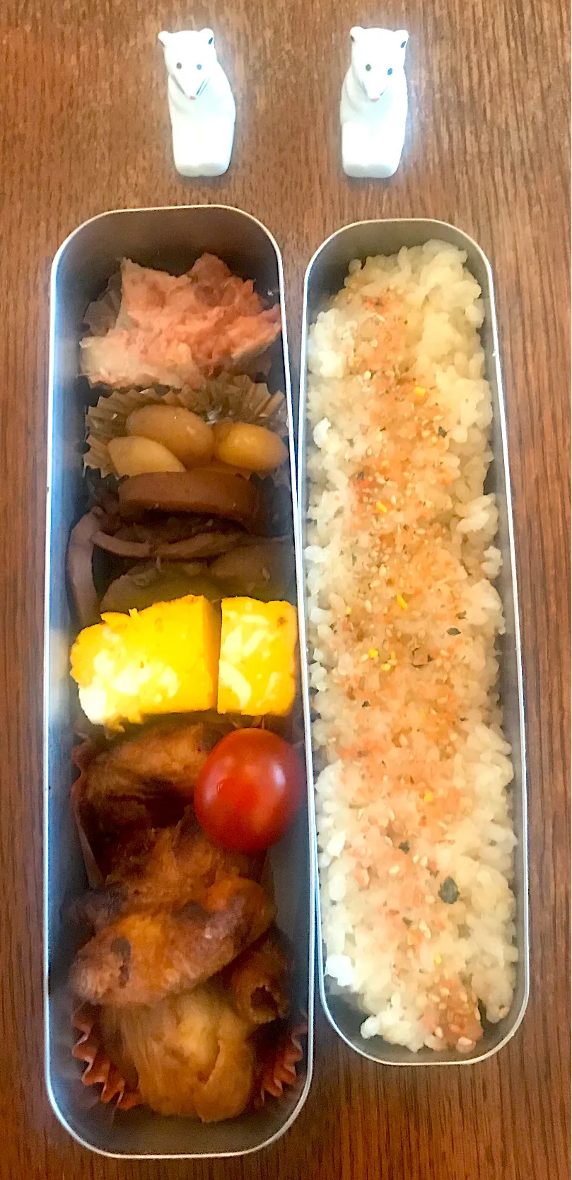 ランチ #お弁当記録  #お弁当  #サーモス  #チキンソテー弁当|小松菜さん