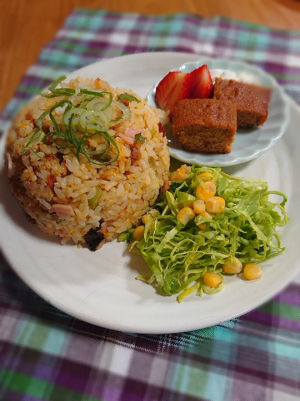 今日のお昼ご飯|ゆずうさぎさん