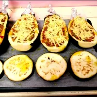 roast eggplant with beef|Novakさん