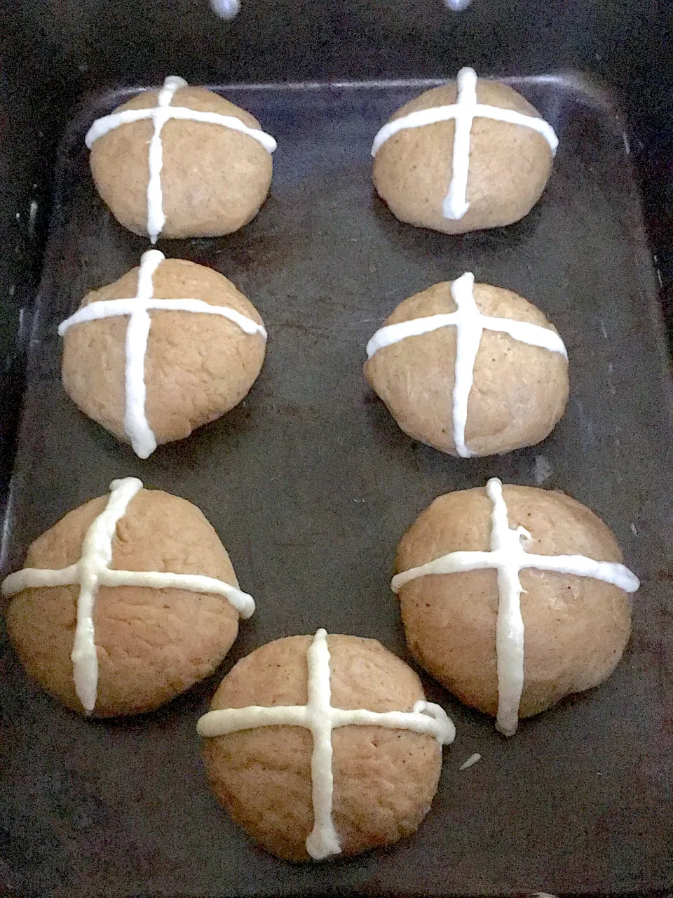 Hot cross buns prep|Fifiさん