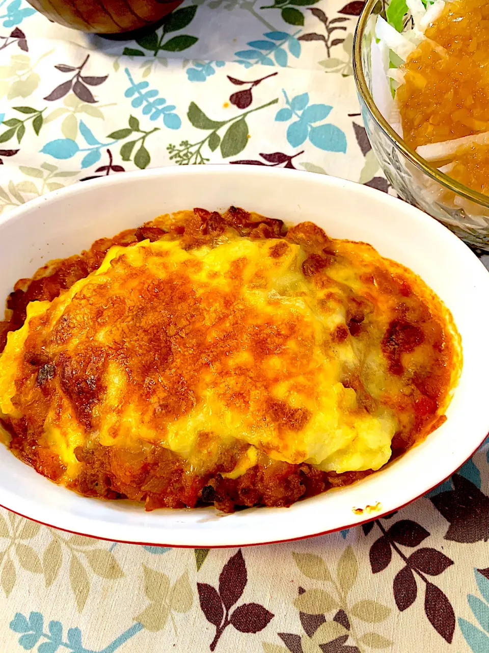 マッシュポテトとミートソースのグラタン🥔|mayuさん