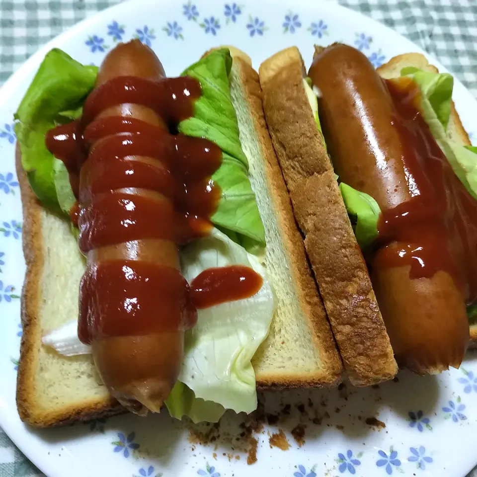 食パンホットドッグ|Takkiさん