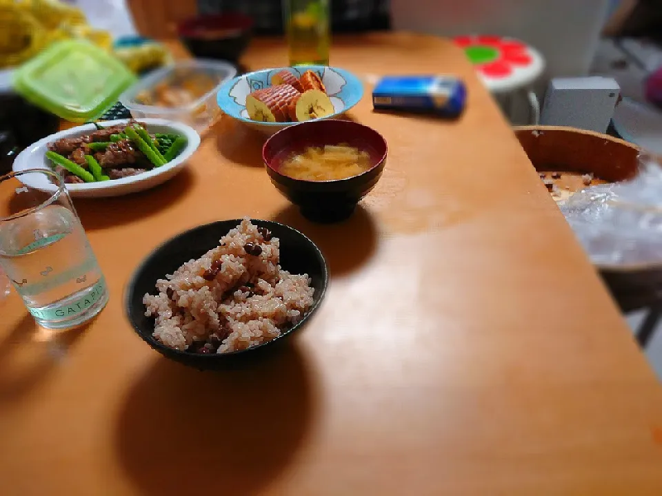 俺の誕生日、赤飯(●´ω｀●)|おてんとさんさん