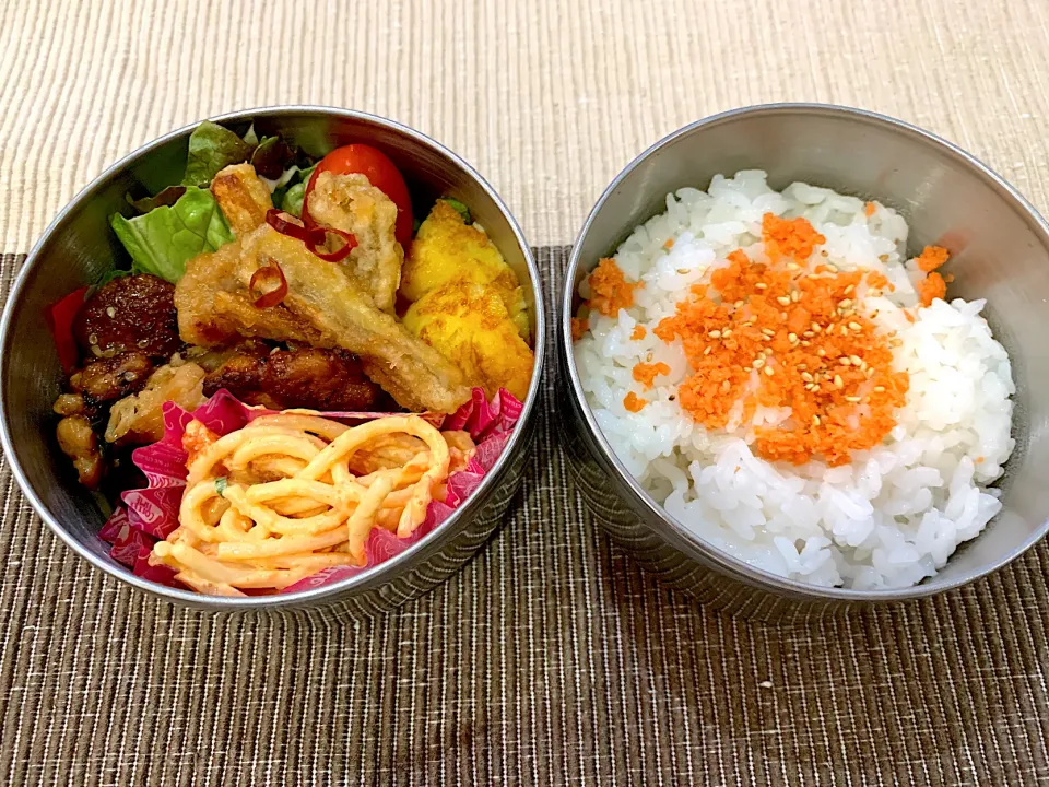 今日のお弁当（R2.4.2）|え〜かさん