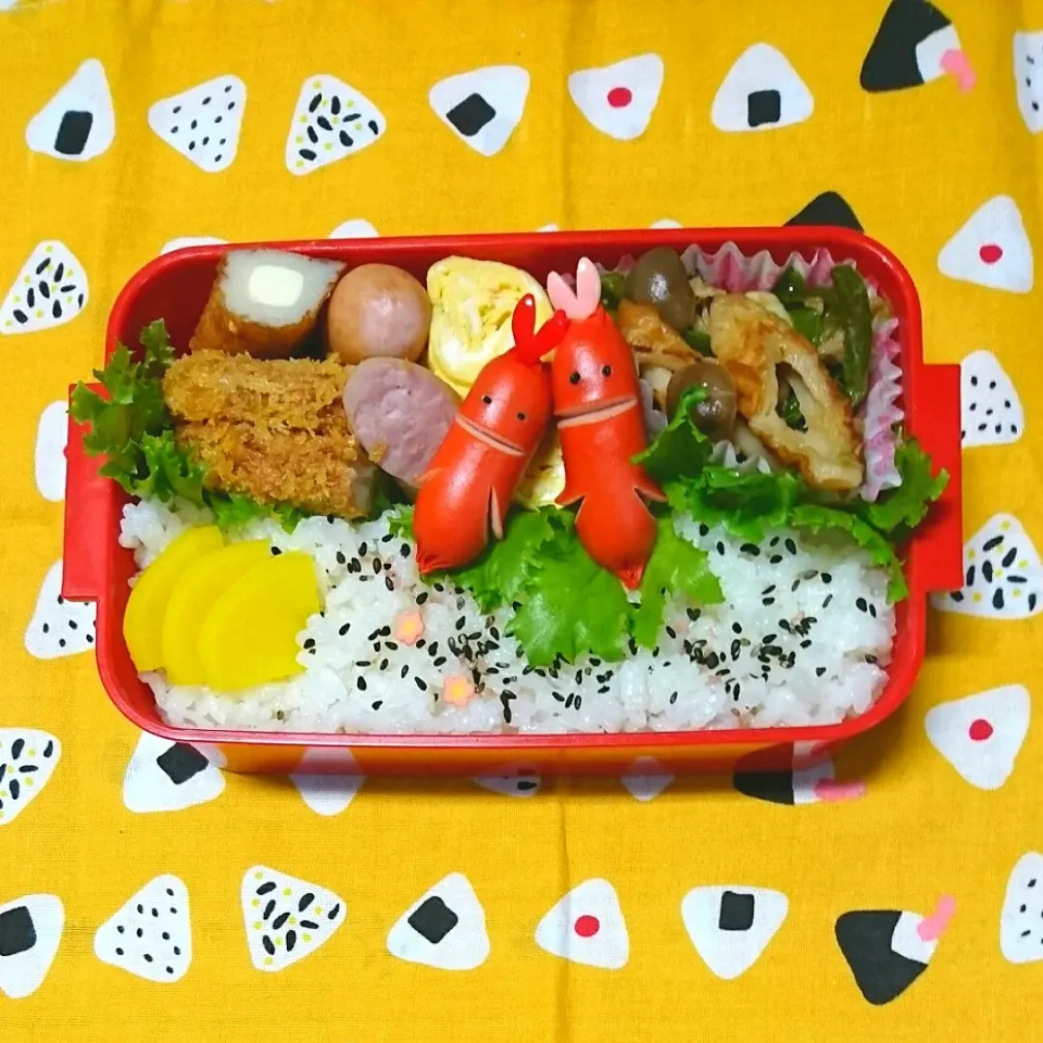 4/3…今日のお弁当～🎵|美津子さん