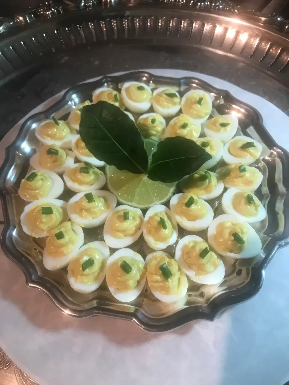 Deviled Quail Eggs with Foie Gras and Truffle|Christine pavelkaさん