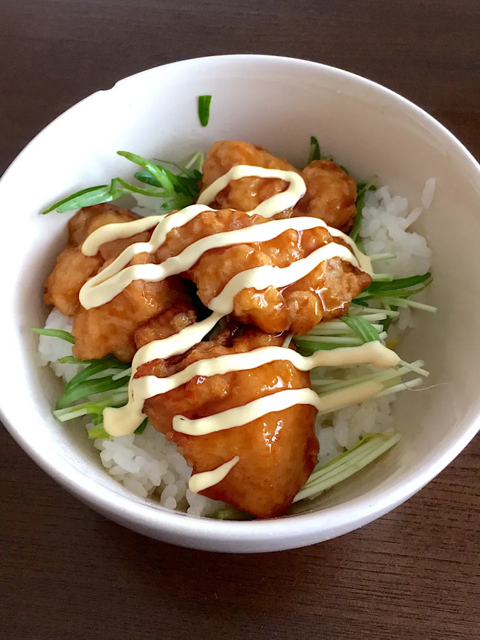 マヨ油淋鶏丼|りかさん