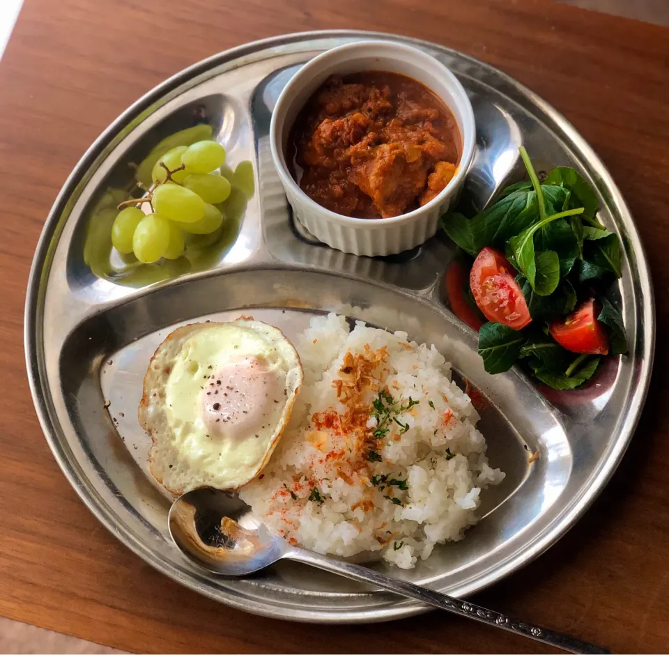 大岩食堂流　南インド風チキンカレー　　　South Indian Chicken Curry|マユマユさん