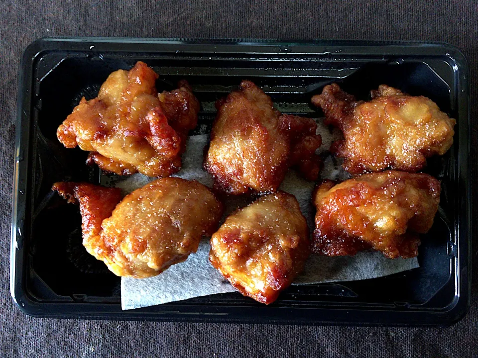 若鶏和風醤油唐揚げ|ばーさんさん