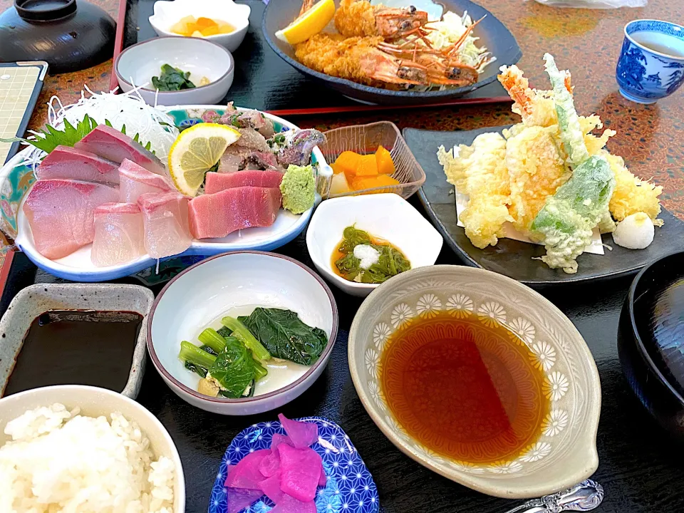 天刺し定食「漁」|チルさん