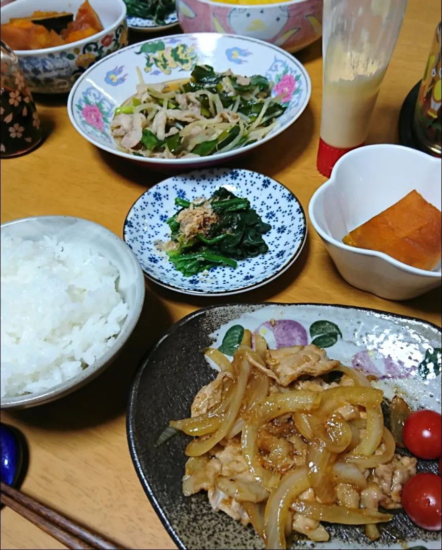 Snapdishの料理写真:令和2年4/3(金)晩ごはん🌃|しまだ ちえこさん