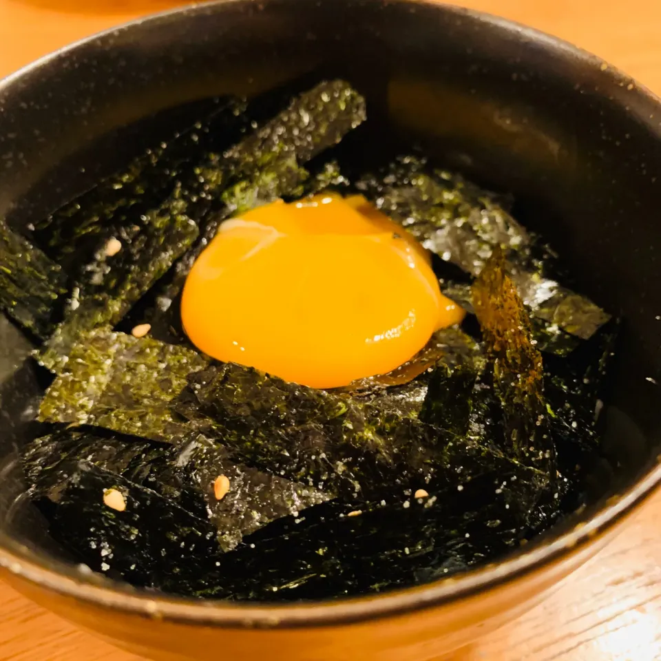 Snapdishの料理写真:焼きのりde韓国海苔丼|いちごさん