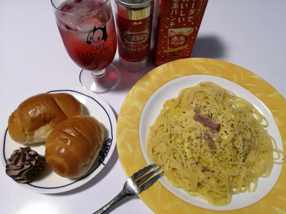 今宵は、濃厚カルボナーラ🍝|Kojiさん