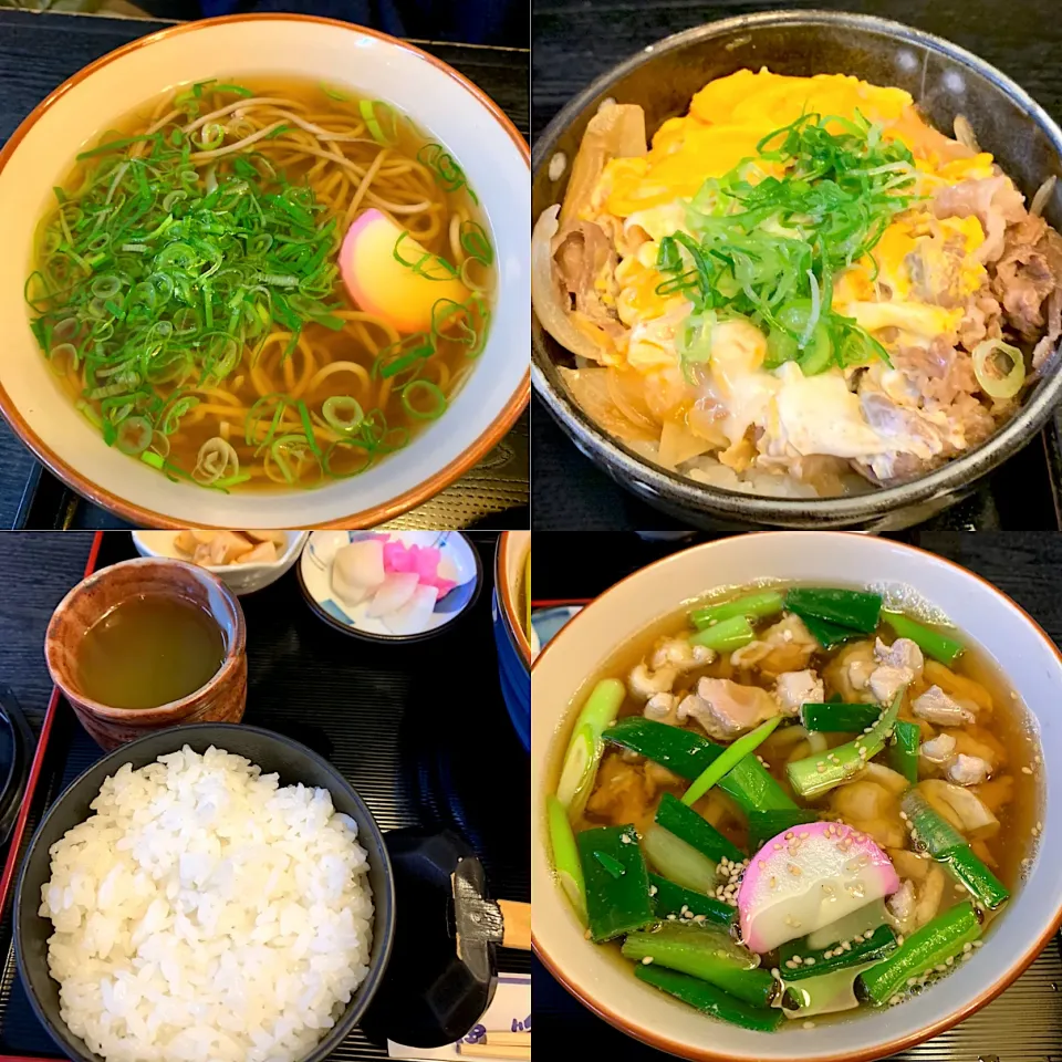 かけそば　他人丼　ご飯🍚|るみおんさん