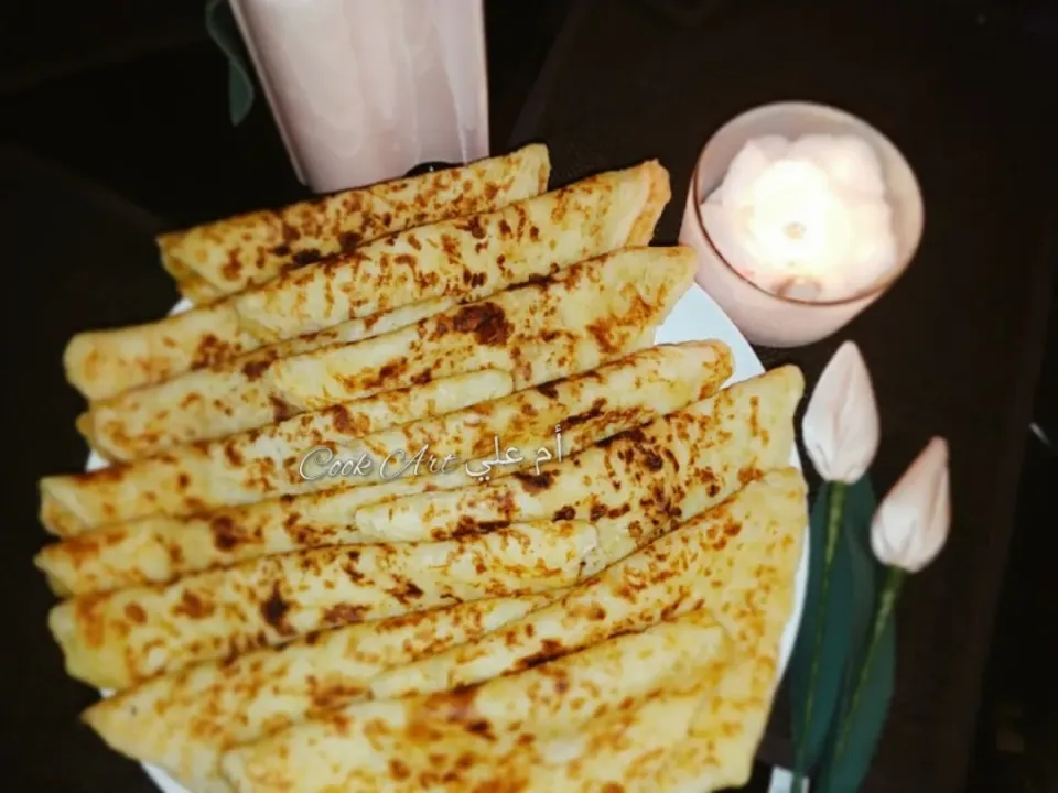 Snapdishの料理写真:Moroccan pancakes ( msemen)|Um Aliさん