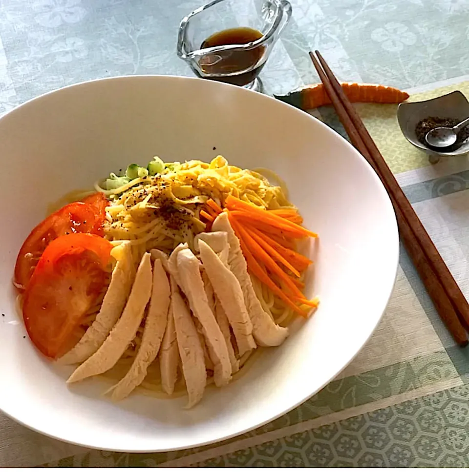 パスタで作る花椒風味の冷やし中華 in 🇫🇷|Dans La Cuisine ⭐︎ Mayumiさん