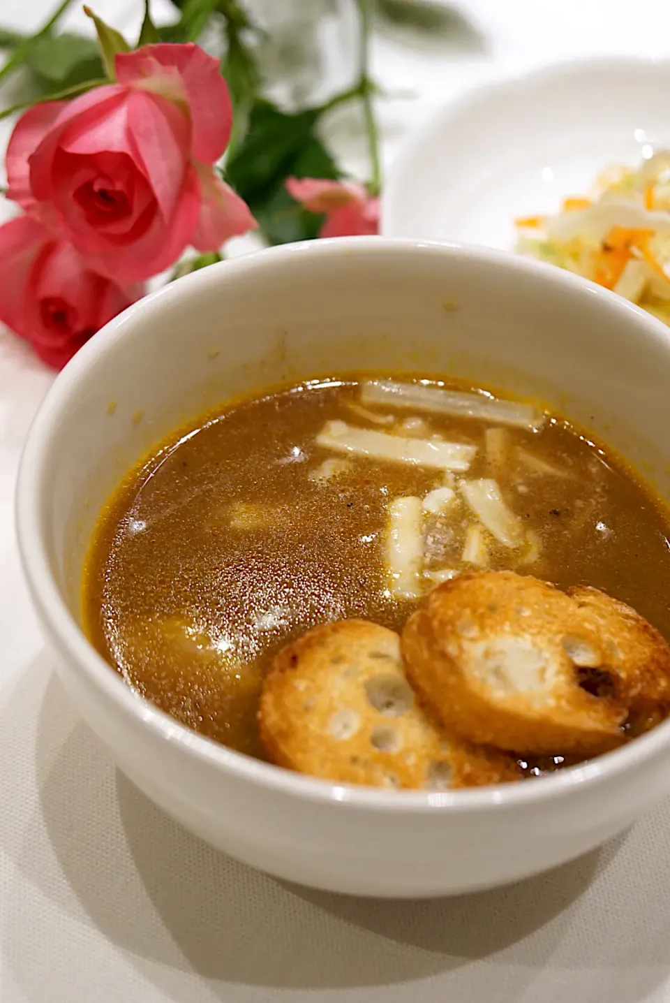 遅く帰った夜に　1分でスープカレー|Junさん