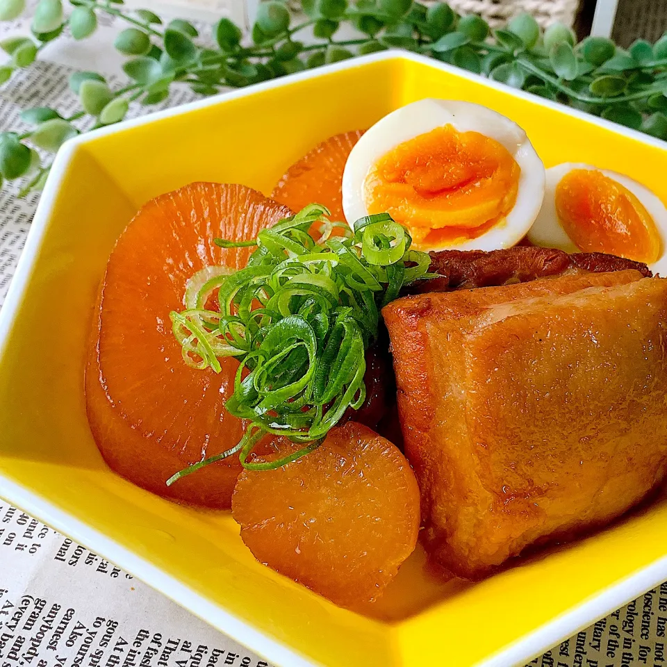 豚バラ肉と大根のべっこう煮|ユッキーさん