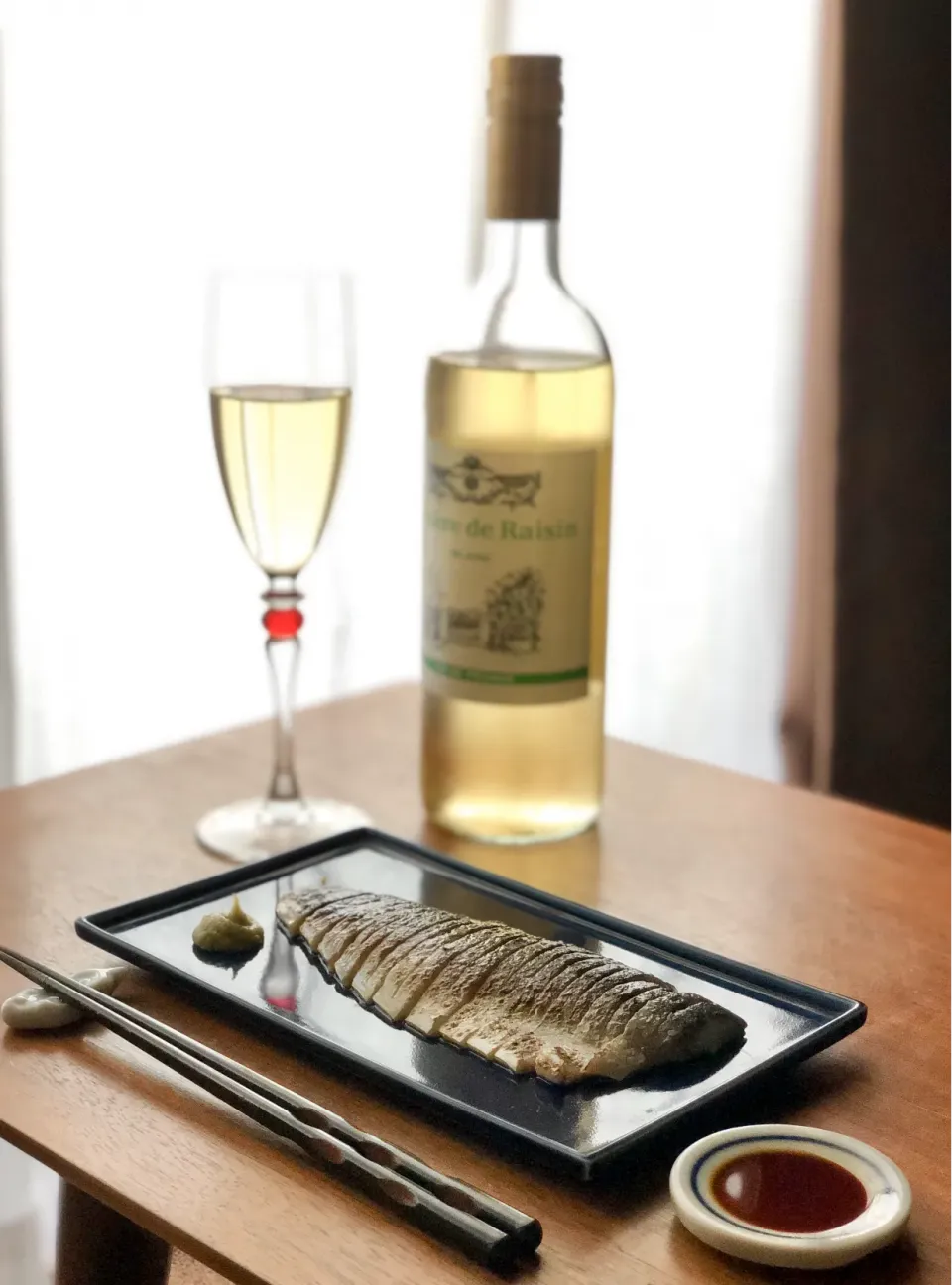 炙りしめ鯖で、明るいうちから家飲み　　　　　Broiled mackerel|マユマユさん