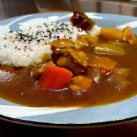 Snapdishの料理写真:#バーモンドカレー|うえんつさん