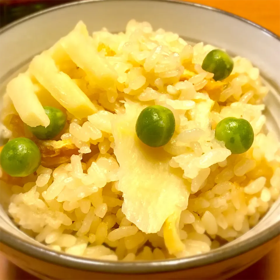 たけのこご飯|鴨吉さん