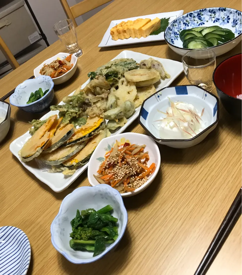 春野菜の天ぷら|共働き営業ウーマンの酒飲みご飯さん