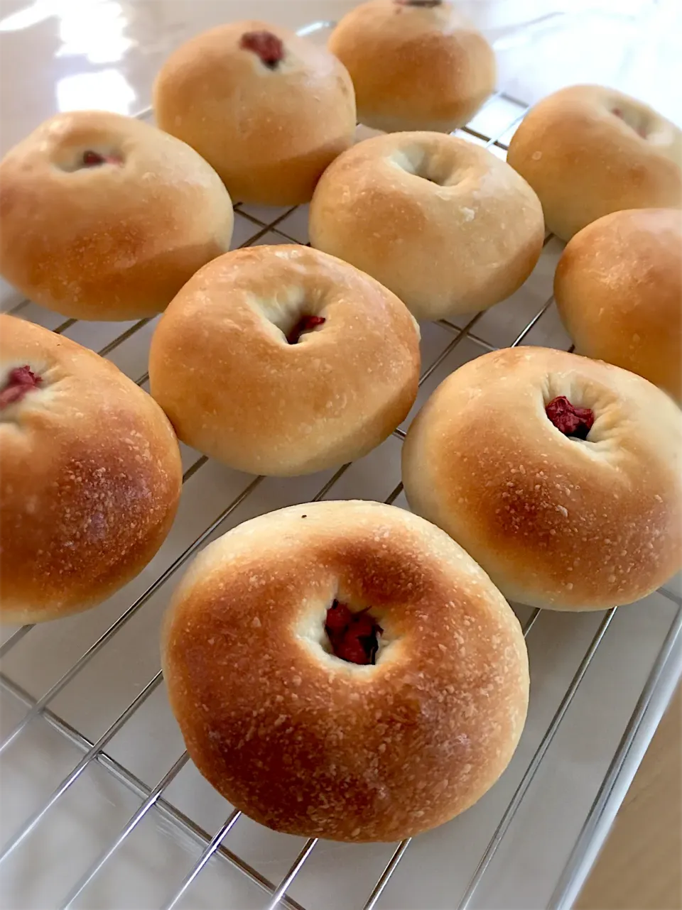 Snapdishの料理写真:桜あんぱん🌸|ゆーこどんさん