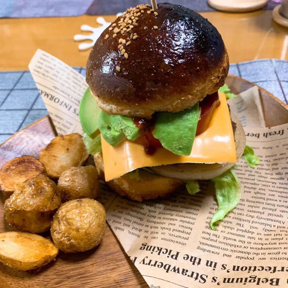 アメリカンなハンバーガー🍔|boscaさん