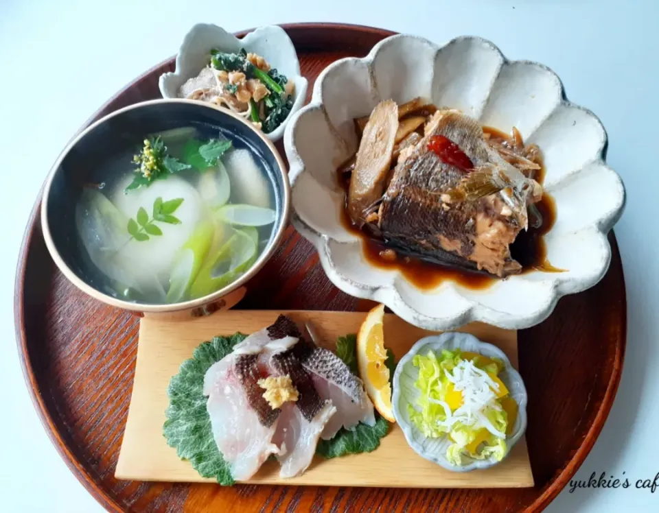 イサキ尽くしのお昼ご飯プレート🐟|ぐぅぐママ（Yukkie）さん