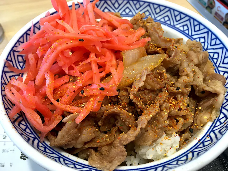 牛丼食べたよ。|はっちぃさん