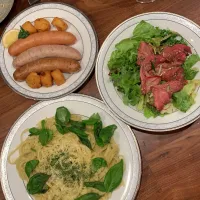 Snapdishの料理写真:パスタだけ手作り|💗さん