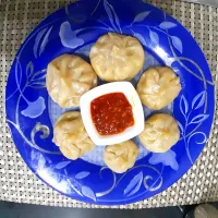 Snapdishの料理写真:veg momos|poonamさん