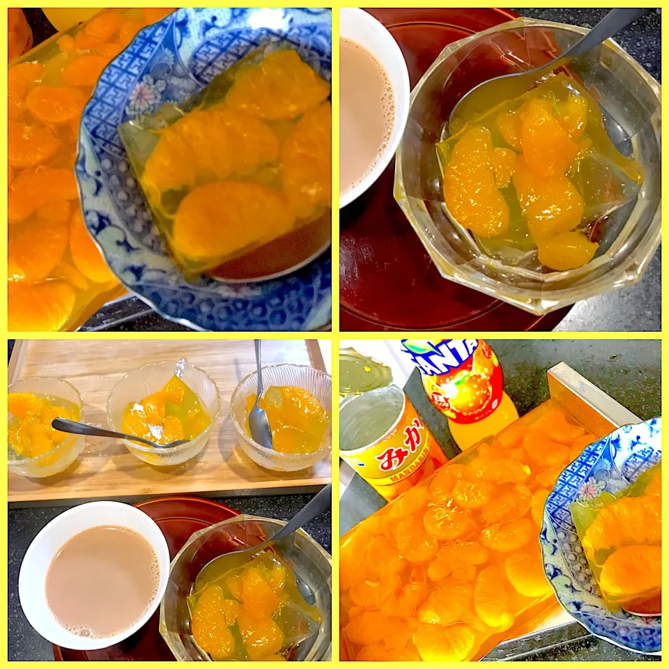 シホさんの料理 みかんゼリー🍊|シュトママさん