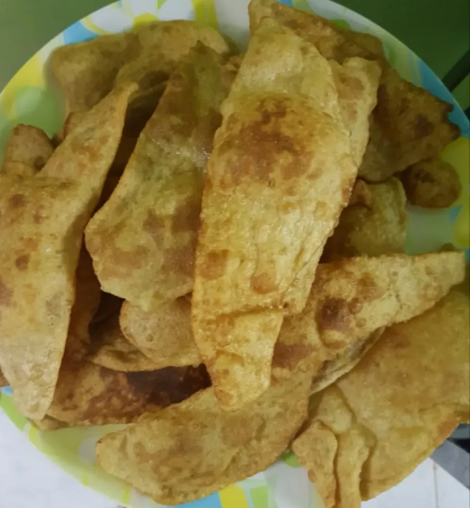 deep fried bread (puri)|patcookingfeverパットさん