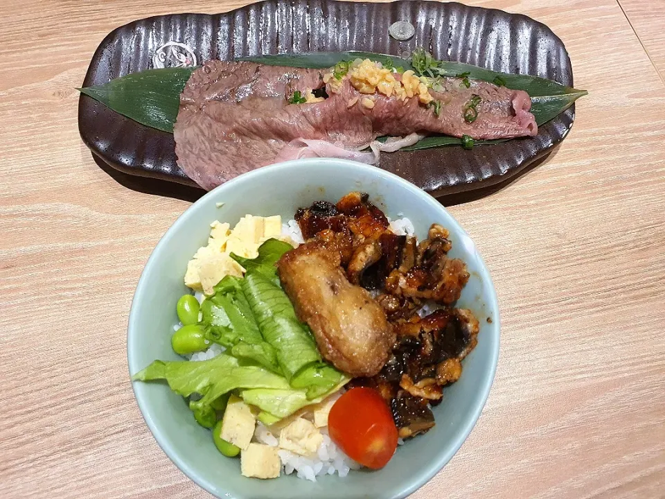 Beef sushi & Unagi rice 🥰😘🤩😍|🌷lynnlicious🌷さん