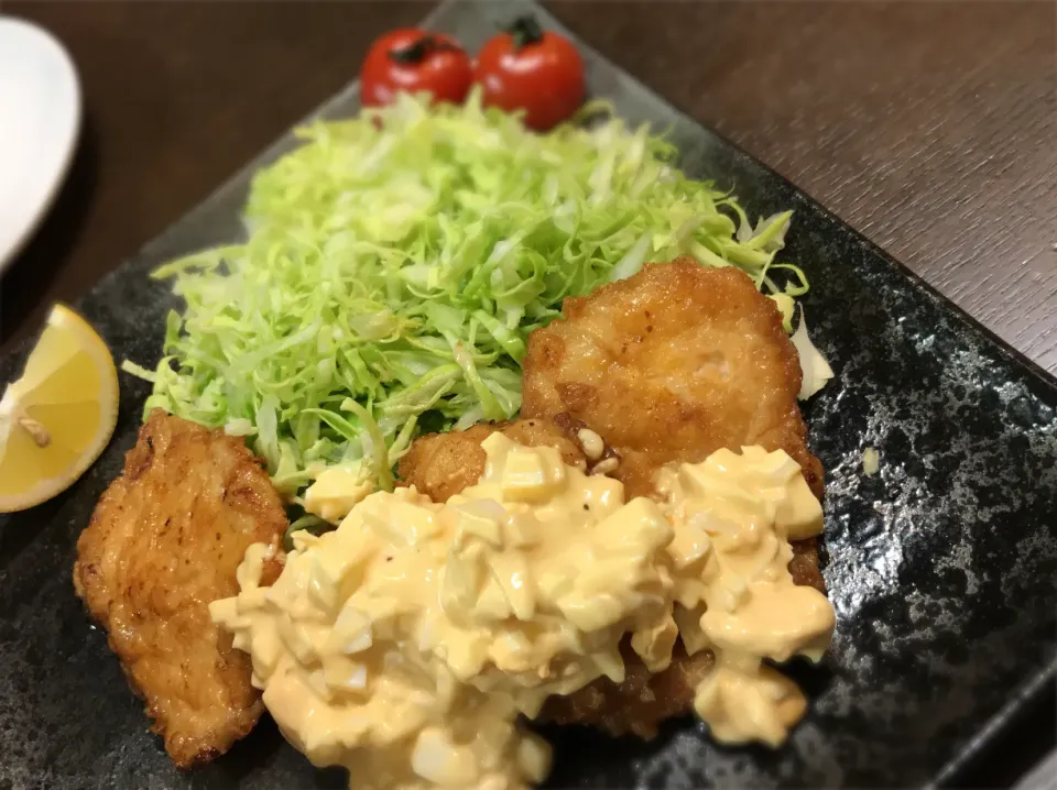 Snapdishの料理写真:るん♪さんの料理 チキン南蛮！タルタル多めで♪|かおたまさん