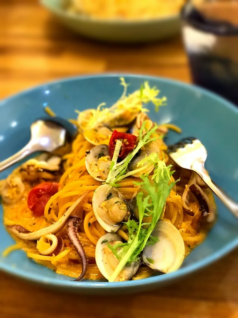 Seafood Spaghetti👍👍👍|Teresaさん