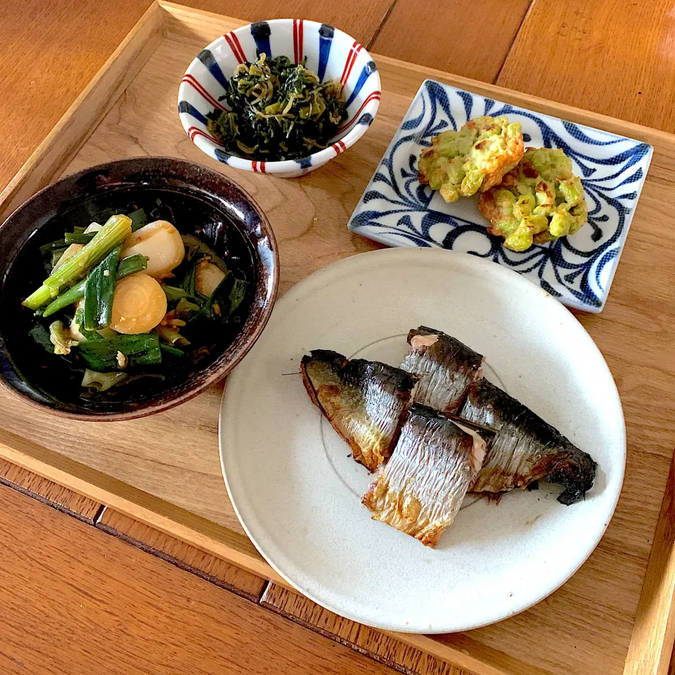 Snapdishの料理写真:2020.4.5 昼ごはん|ミカスさん