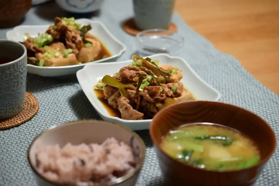 肉豆腐葉にんにく入り|うにんぱすさん