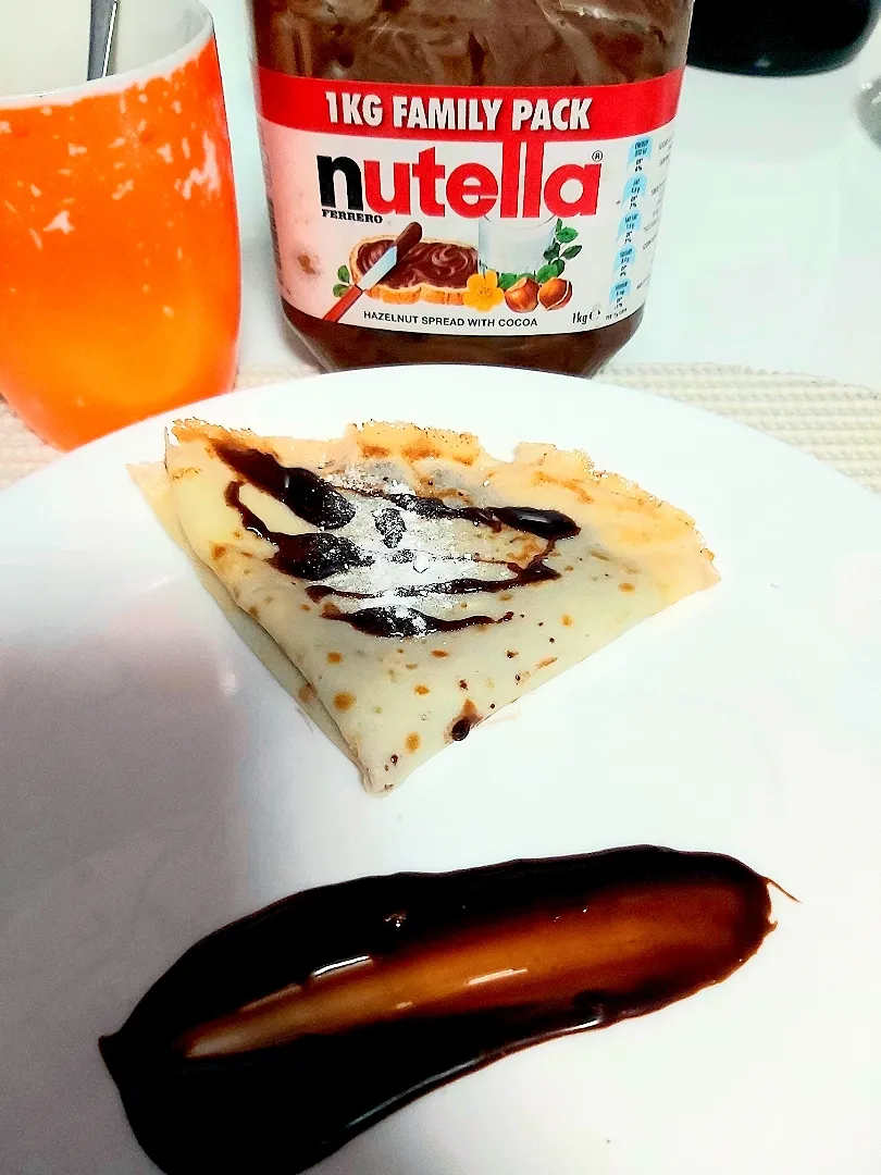 crepe with nutella|lansさん