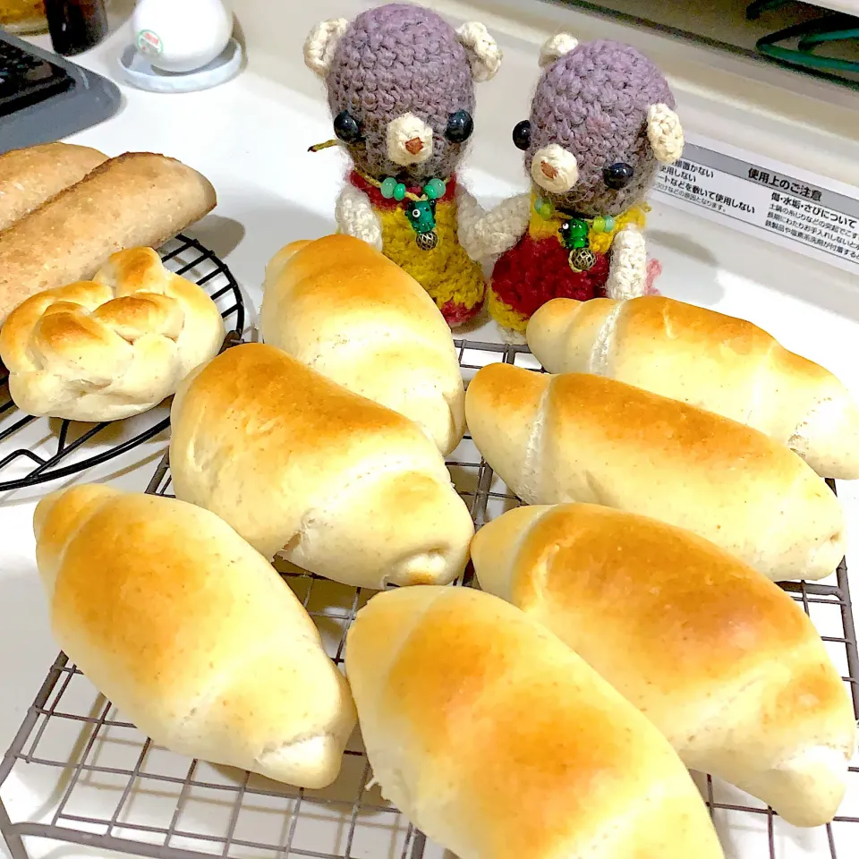 やわふわロールパン焼き立て( ・∇・)|chagashiさん