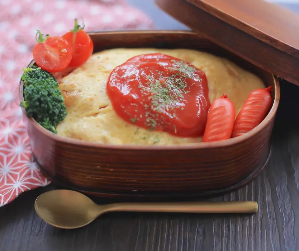 オムライス弁当|ゆいか＊さくママさん