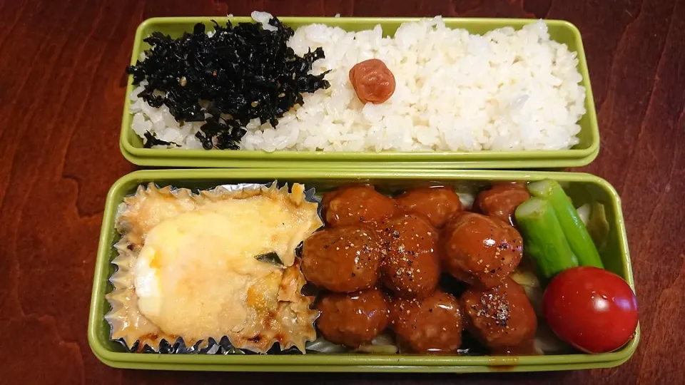 イシイのミートボール弁当|りょーさん