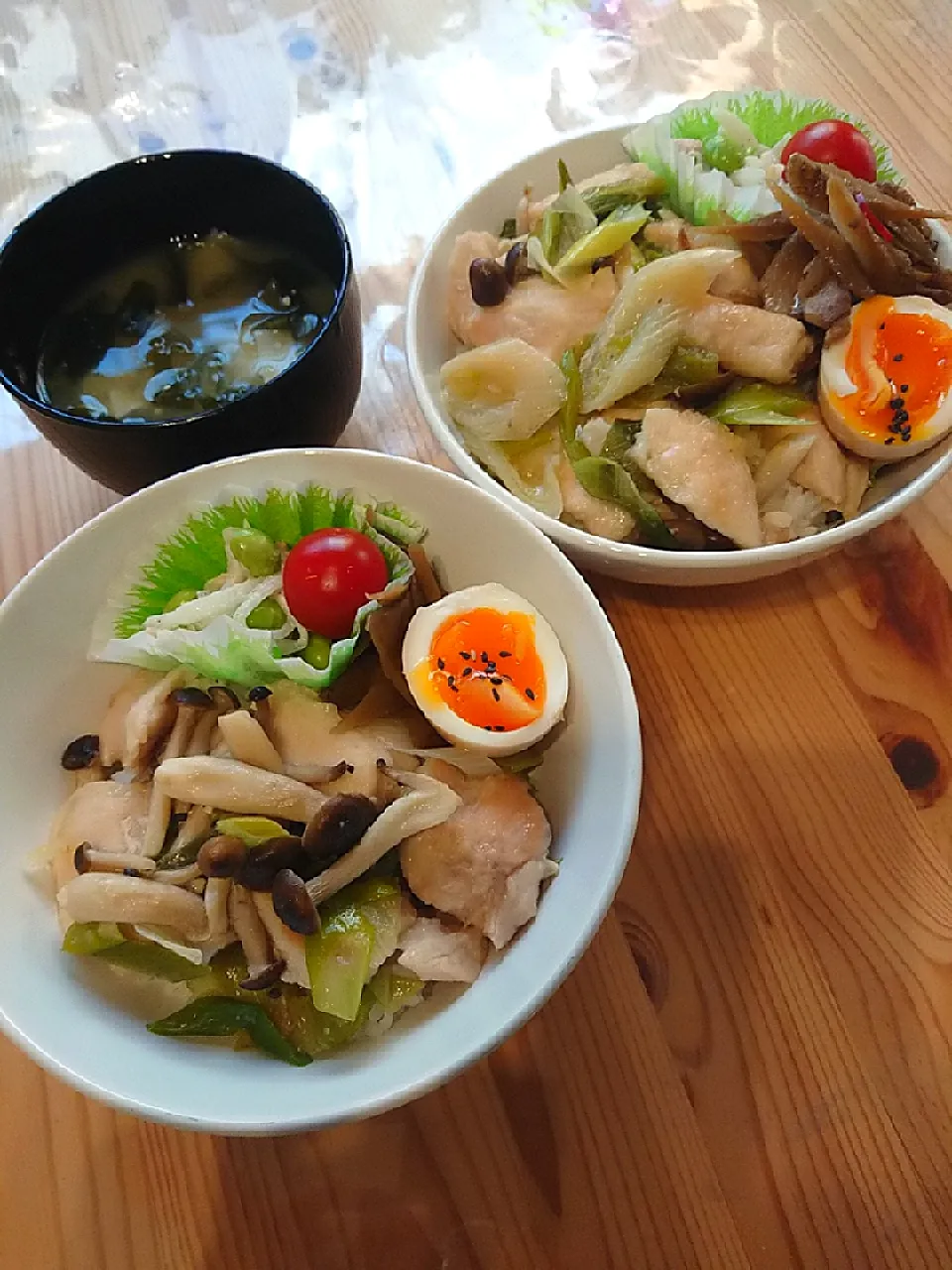 2020.4.6 置き丼🍚|あずきラテさん